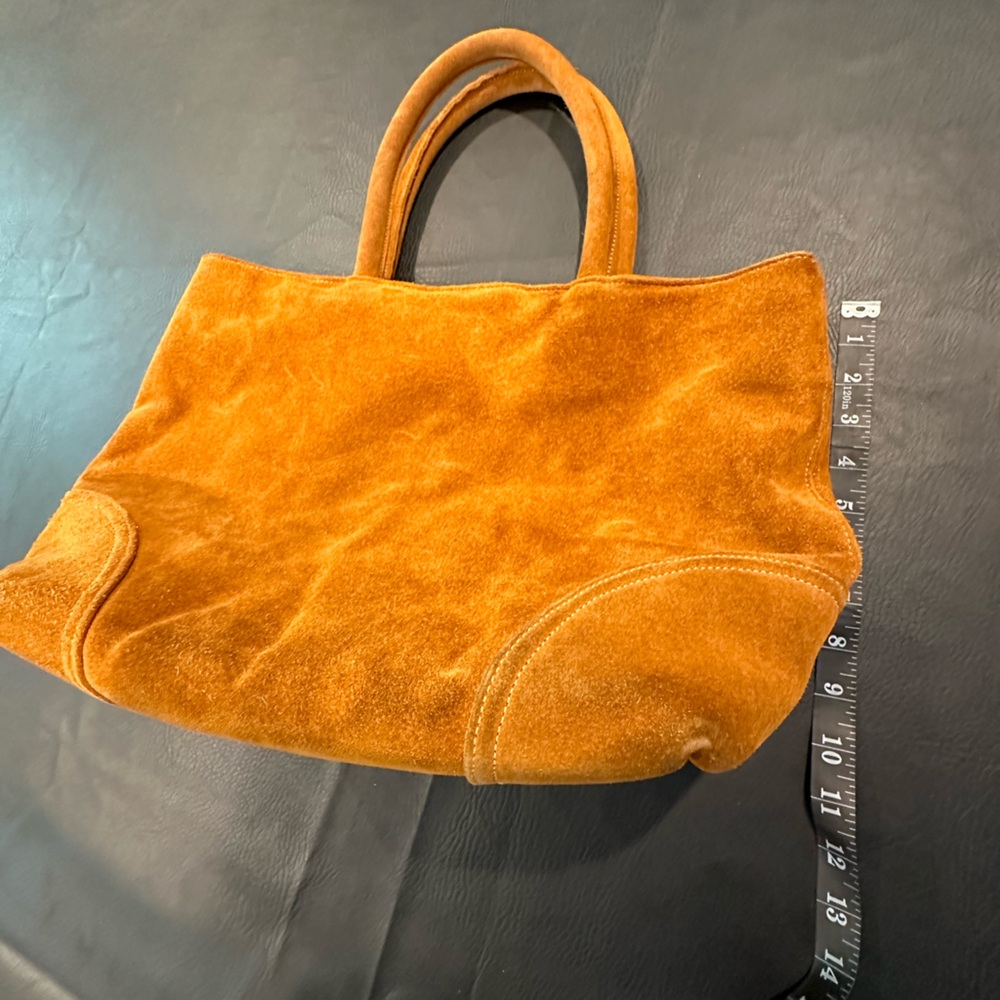 Buttery suede satchel - Picture 3 of 4